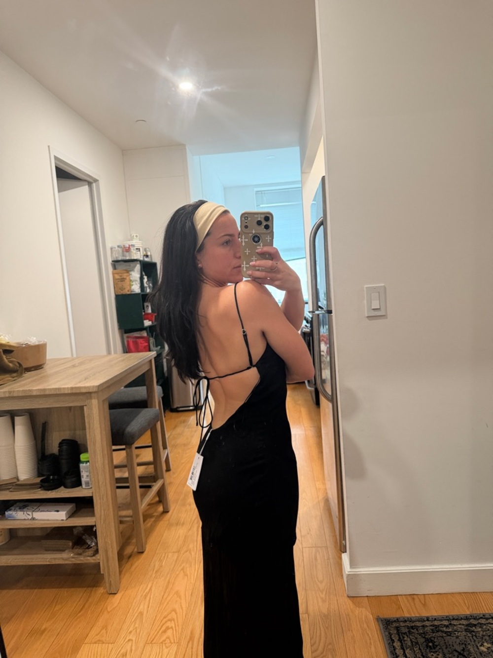 Black Slip Maxi Dress
